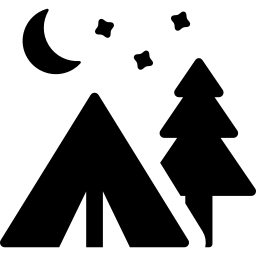 Icono de acampada